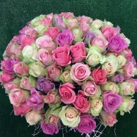 Ассорти из 101 голландской розы