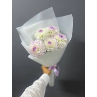 Букет из 5 георгинов