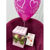 Подарочный набор Love с конфетами и шаром