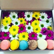 Flowerbox "Цветные ромашки"