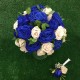 Свадьба с синими розами